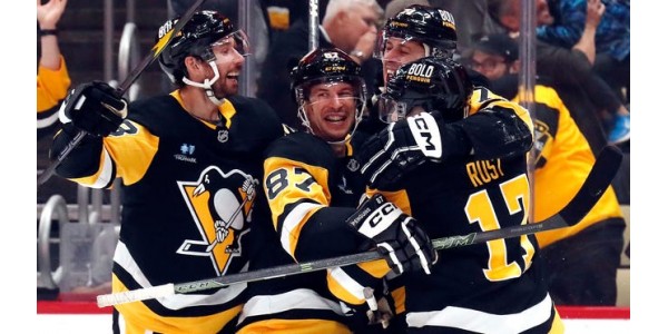 Sidney Crosby och Evgeni Malkin satte nya personuppgifter i samma spel